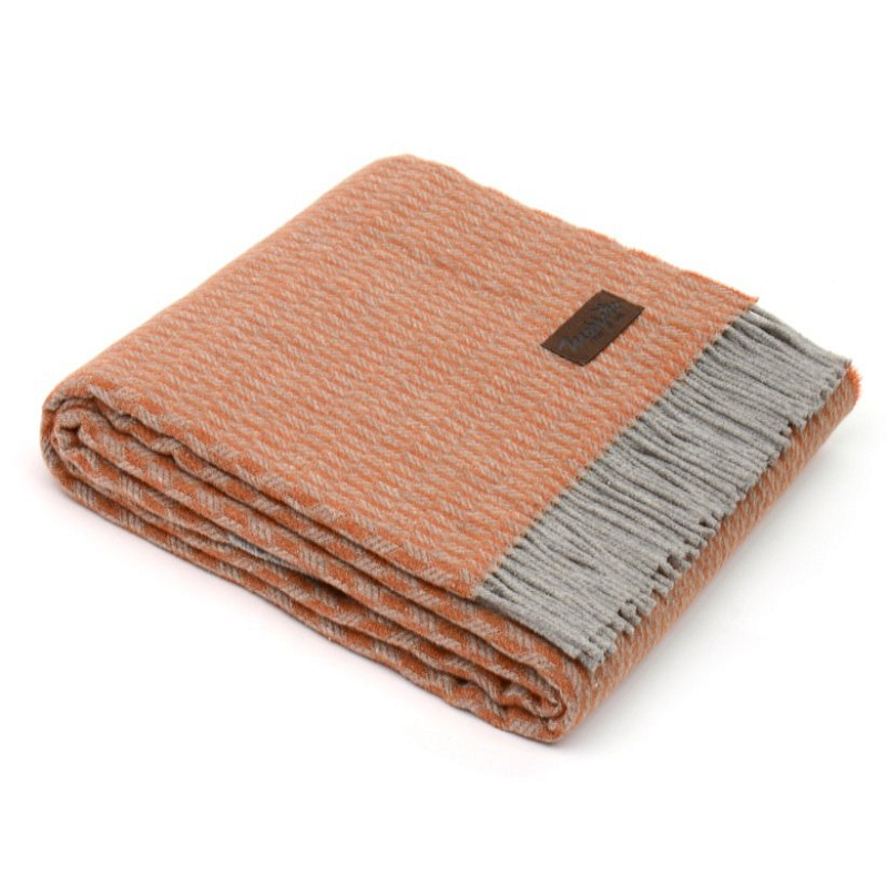 Плед GRIFONE 0002 Marzotto Розовый пастельный в Нижнем Новгороде | Loft Concept 