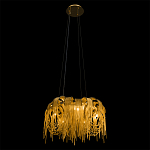 Люстра подвесная круглая с изогнутыми металлическими дугами и ниспадающими цепочками 65 см Atlantis Chain варинант исполнения - 5 | Loft Concept в Нижнем Новгороде