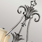 Люстра с 7-ю кремовыми текстильными абажурами Hinkley варинант исполнения - 4 | Loft Concept в Нижнем Новгороде