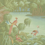 Обои ручная роспись Le Brésil Pastel варинант исполнения - 3 | Loft Concept в Нижнем Новгороде