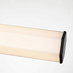 Бра для ванных комнат горизонтальное с длинным белым матовым плафоном в форме шестиугольника на круглом основании Hinkley варинант исполнения - 3 | Loft Concept в Нижнем Новгороде