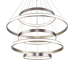 Люстра Light Ring Vertical Silver 5 колец серебро варинант исполнения - 2 | Loft Concept в Нижнем Новгороде