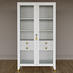 Дизайнерский шкаф витрина Elsa Dreams White с 4-мя ящиками варинант исполнения - 1 | Loft Concept в Нижнем Новгороде