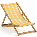 Шезлонг из акации и ткани Argentina варинант исполнения - 3 | Loft Concept в Нижнем Новгороде