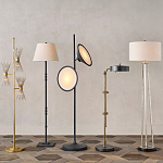 Торшер с абажурами из тонких металлических палочек Wild Thorns варинант исполнения - 3 | Loft Concept в Нижнем Новгороде