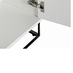 Стеллаж книжный белый с 3-мя открытыми полками и дверкой Strict Lines варинант исполнения - 4 | Loft Concept в Нижнем Новгороде