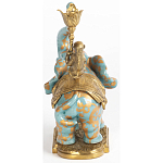 Фарфоровый подсвечник Слон с эмоцией Fluens варинант исполнения - 5 | Loft Concept в Нижнем Новгороде