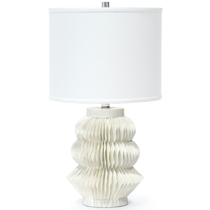 Настольная лампа White Bionic Petals Lane Table Lamp Белый в Нижнем Новгороде | Loft Concept 