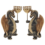 Подсвечник в виде дракона Dragon candlestick L or R варинант исполнения - 1 | Loft Concept в Нижнем Новгороде