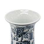 Ваза с классическим узором шинуазри синего цвета Blue & White Ornament  варинант исполнения - 2 | Loft Concept в Нижнем Новгороде