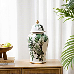 Ваза из фарфора с ручной росписью Leopard Collection  варинант исполнения - 4 | Loft Concept в Нижнем Новгороде