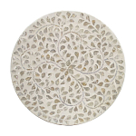 Приставной столик с рисунком из раковин устриц Bone Inlay варинант исполнения - 4 | Loft Concept в Нижнем Новгороде