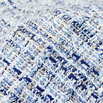 Мебельная ткань Букле синий цвет 150 см T2-118 варинант исполнения - 1 | Loft Concept в Нижнем Новгороде