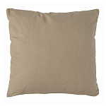 Подушка декоративная хлопковая бежевого цвета с абстрактным принтом Elysian Flow Sand варинант исполнения - 2 | Loft Concept в Нижнем Новгороде