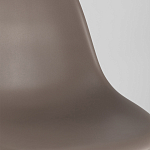 Пластиковый стул на ножках из массива бука Eames Cappuccino варинант исполнения - 8 | Loft Concept в Нижнем Новгороде