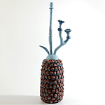 Статуэтка тропический фрукт Pandora Tropical Fruit Brown Blue Flowers варинант исполнения - 2 | Loft Concept в Нижнем Новгороде