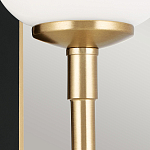  Бра с прямоугольным черным основанием и белым матовым цилиндрическим плафоном Kichler варинант исполнения - 11 | Loft Concept в Нижнем Новгороде