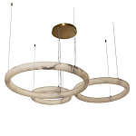 Люстра с 3-мя кольцами из натурального камня Minerals of Light варинант исполнения - 5 | Loft Concept в Нижнем Новгороде