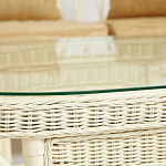 Комплект уличной мебели из ротанга Clara белый варинант исполнения - 11 | Loft Concept в Нижнем Новгороде