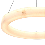 Люстра круглая с цельным каменным корпусом Unbreakable Stone варинант исполнения - 7 | Loft Concept в Нижнем Новгороде