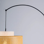 Торшер с декоративным поясом из плетеного бамбука Biuloggicu варинант исполнения - 3 | Loft Concept в Нижнем Новгороде