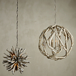 Люстра круглая в виде веток деревьев Natural Driftwood варинант исполнения - 4 | Loft Concept в Нижнем Новгороде