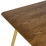 Обеденный стол на металлических ножках Casey Brass Dining Table варинант исполнения - 5 | Loft Concept в Нижнем Новгороде