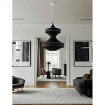 Подвесной вязаный черный светильник «Моника» варинант исполнения - 2 | Loft Concept в Нижнем Новгороде