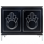 Черный комод в стиле арт-деко Luciano варинант исполнения - 1 | Loft Concept в Нижнем Новгороде