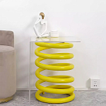 Дизайнерский журнальный стол на 2-х конусообразных ножках Epykopy варинант исполнения - 1 | Loft Concept в Нижнем Новгороде