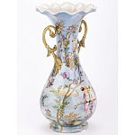 Ваза фарфоровая с попугаями Gaya варинант исполнения - 5 | Loft Concept в Нижнем Новгороде