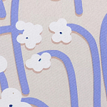 Подушка декоративная с цветочным принтом Blossom Essence Lily варинант исполнения - 3 | Loft Concept в Нижнем Новгороде