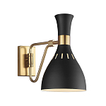 Бра с плафоном в форме песочных часов с узкими перфорированными отверстиями Feiss варинант исполнения - 1 | Loft Concept в Нижнем Новгороде