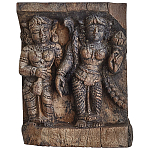 Антикварные объёмные панно из тика Antique Indian Panels варинант исполнения - 2 | Loft Concept в Нижнем Новгороде