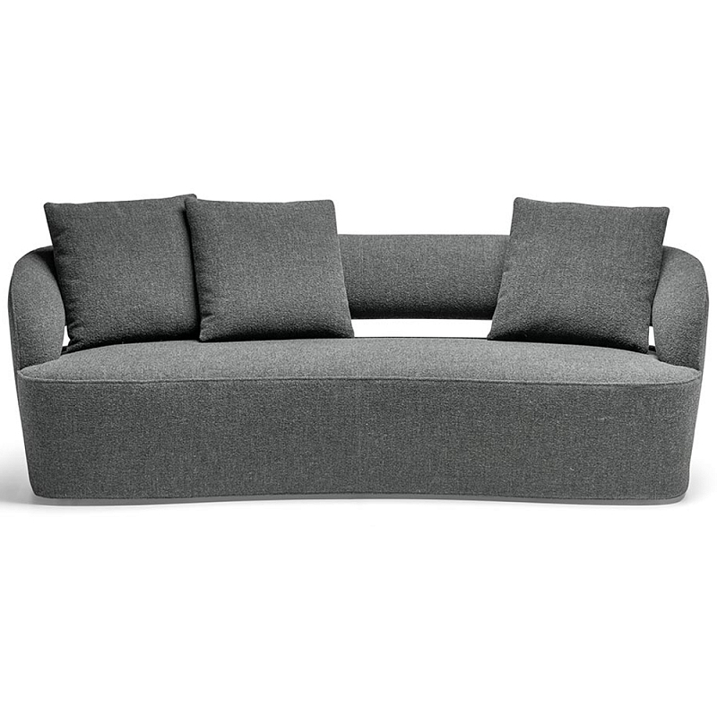 Дизайнерский диван LUCIO Sofa Серый Белый в Нижнем Новгороде | Loft Concept 