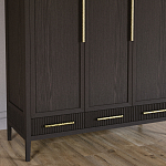 Большой Шкаф Primo Темный орех с 3 дверьми и 3 выдвижными ящиками варинант исполнения - 3 | Loft Concept в Нижнем Новгороде