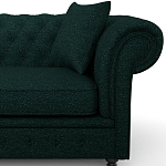 Мебельная ткань Шенилл темно-зеленый цвет 138 см T4-36 варинант исполнения - 8 | Loft Concept в Нижнем Новгороде