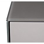 Комод со стеклянной столешницей и с выдвижными ящиками Minimalist Accent варинант исполнения - 5 | Loft Concept в Нижнем Новгороде