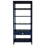 Стеллаж Elsa Dreams Blue со стеклянными полками и ящиком варинант исполнения - 7 | Loft Concept в Нижнем Новгороде