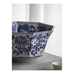 Чаша белая с синим цветочным узором Chino Dishes варинант исполнения - 5 | Loft Concept в Нижнем Новгороде