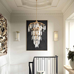 Бра настенное высокое из стеклянных трубочек Gladia варинант исполнения - 3 | Loft Concept в Нижнем Новгороде