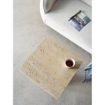 Столик приставной с квадратной столешницей Textured Cream Table варинант исполнения - 5 | Loft Concept в Нижнем Новгороде