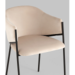 Стул Brace велюр молочный варинант исполнения - 2 | Loft Concept в Нижнем Новгороде