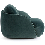 Полукруглое мягкое кресло Halle Green Armchair варинант исполнения - 4 | Loft Concept в Нижнем Новгороде