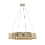 Люстра круглая из толстых деревянных реек Natural Style варинант исполнения - 2 | Loft Concept в Нижнем Новгороде