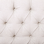 Кровать двуспальная светло-бежевая с основанием из массива дуба с мягким изголовьем Flax Beds варинант исполнения - 4 | Loft Concept в Нижнем Новгороде