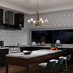  Люстра с прозрачными рифлеными цилиндрическими плафонами Kichler варинант исполнения - 28 | Loft Concept в Нижнем Новгороде