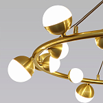 Люстра подвесная светодиодная с плафонами в форме шара Italian Globe Cedar Moss Light варинант исполнения - 3 | Loft Concept в Нижнем Новгороде