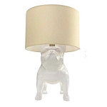 Настольная лампа COLLECTION OF DOGS с абажуром Бульдог варинант исполнения - 2 | Loft Concept в Нижнем Новгороде