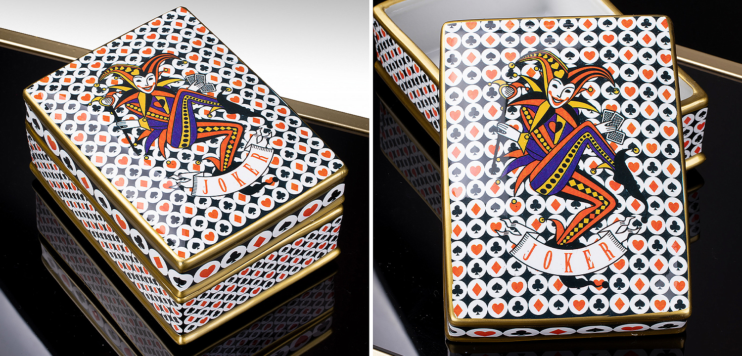 Шкатулка Joker Poker Collection Box Шкатулка Joker Poker Collection Box - Loft-Concept в Нижнем Новгороде